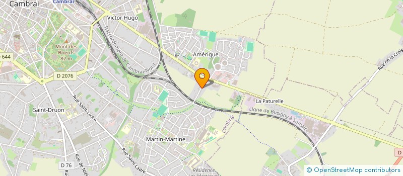 localisation de l'entreprise MONSIEUR JULIEN PARENT  CAMBRAI