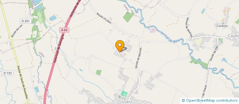 localisation de l'entreprise MONSIEUR JULIEN PARGADE  ARTIGUELOUVE