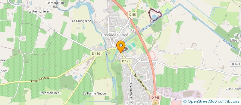 localisation de l'entreprise MONSIEUR JULIEN PARIS  BRISSAC LOIRE AUBANCE