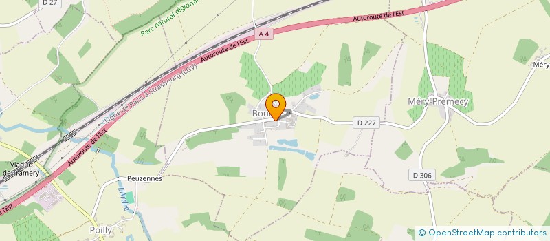 localisation de l'entreprise MONSIEUR JULIEN PARISOT  BOULEUSE