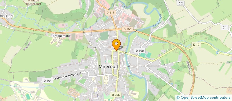 localisation de l'entreprise MONSIEUR JULIEN PARMENTIER  MIRECOURT