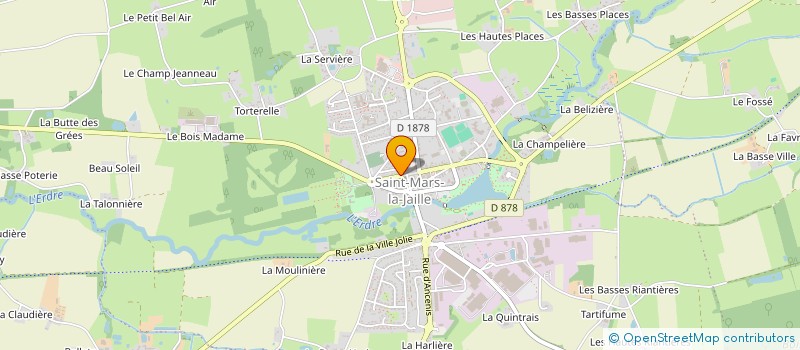 localisation de l'entreprise MONSIEUR JULIEN PARNEL à VALLONS-DE-L'ERDRE