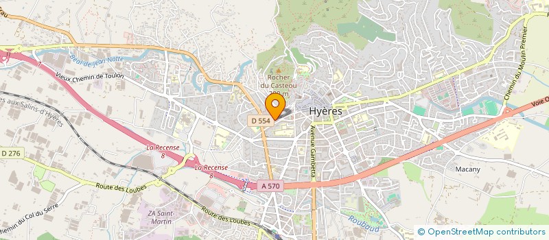 localisation de l'entreprise MONSIEUR JULIEN PARTAGE à HYERES