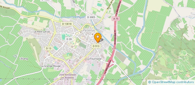 localisation de l'entreprise MONSIEUR JULIEN PASCAL  BEZIERS