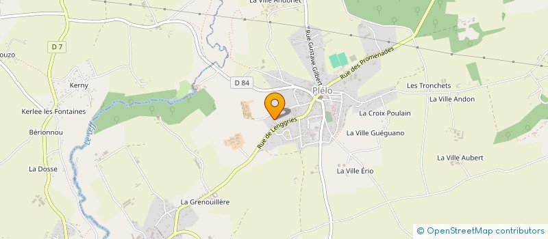 localisation de l'entreprise MONSIEUR JULIEN PASCO  PLELO