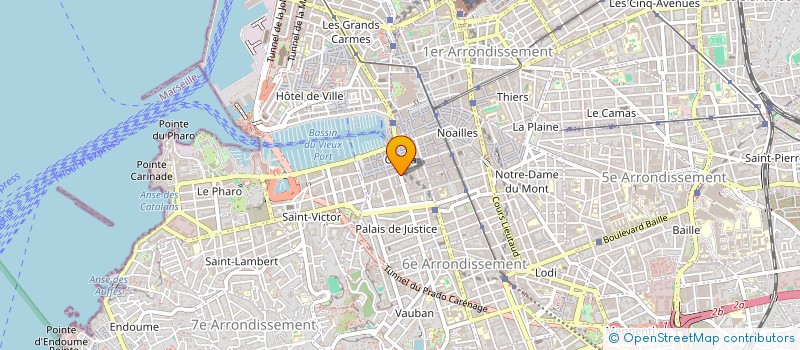 localisation de l'entreprise MONSIEUR JULIEN PASDELOUP à MARSEILLE