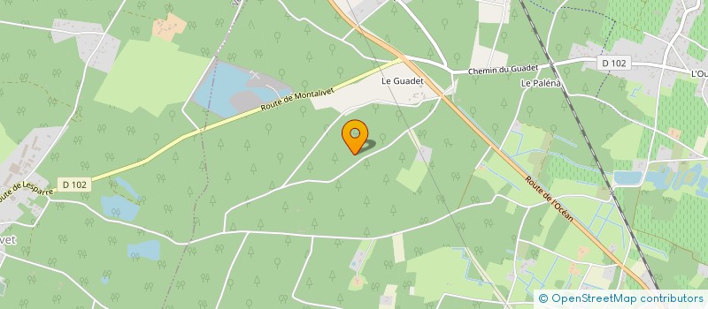 localisation de l'entreprise MONSIEUR JULIEN PASQUIER  SOULAC-SUR-MER