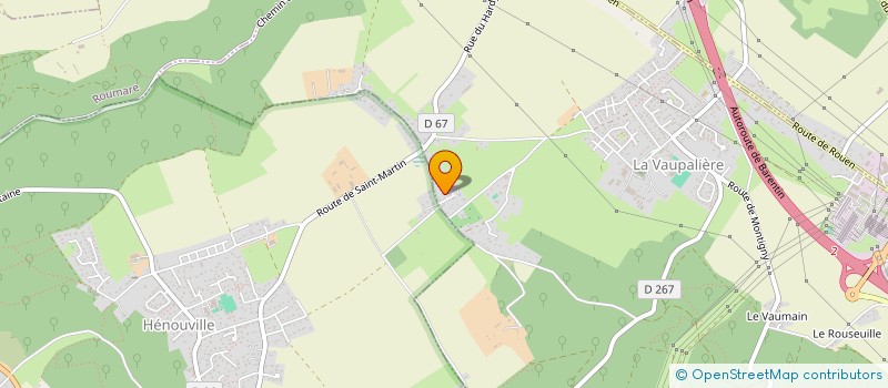 localisation de l'entreprise MONSIEUR JULIEN PASQUIOU  LA VAUPALIERE