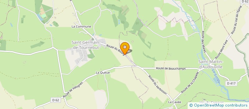 localisation de l'entreprise MONSIEUR JULIEN PASSILLY  SAINT-MARTIN-D'AUDOUVILLE