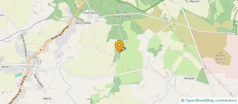 localisation de l'entreprise MONSIEUR JULIEN PATRON  CAST