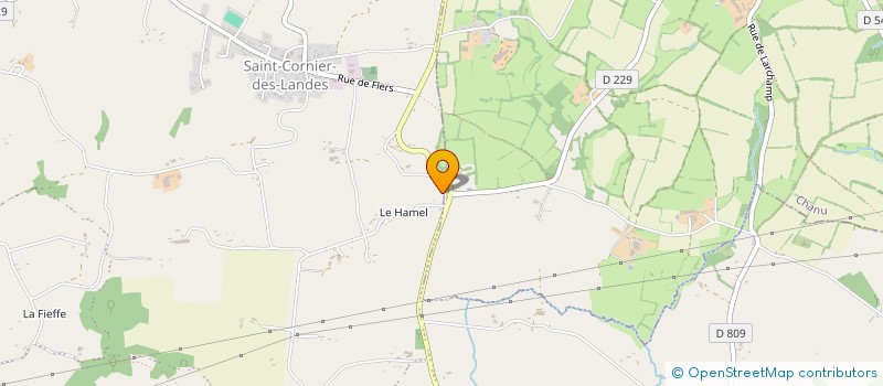localisation de l'entreprise MONSIEUR JULIEN PATRY à TINCHEBRAY-BOCAGE