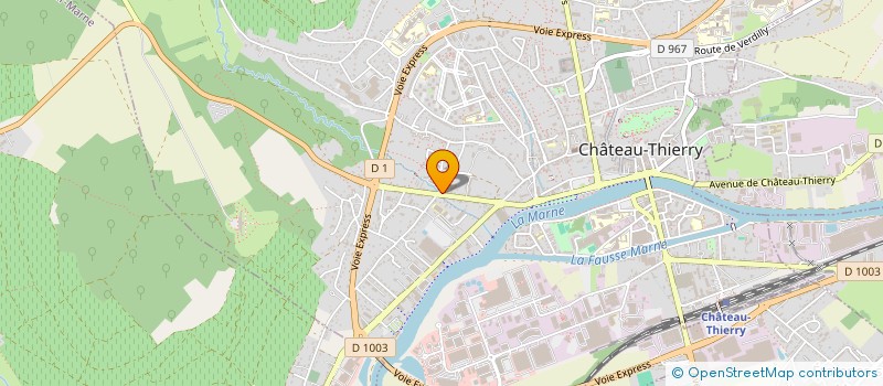 localisation de l'entreprise MONSIEUR JULIEN PAUL  ESSOMES-SUR-MARNE