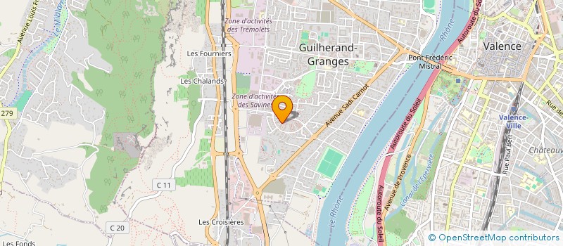 localisation de l'entreprise MONSIEUR JULIEN PAULET à GUILHERAND-GRANGES