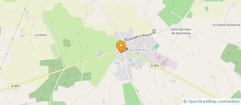 localisation de l'entreprise MONSIEUR JULIEN PAVIS à MORANNES SUR SARTHE-DAUMERAY