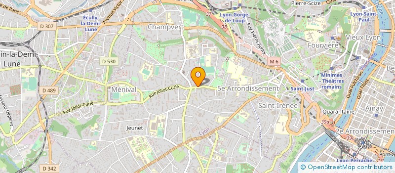 localisation de l'entreprise MONSIEUR JULIEN PAYET à LYON
