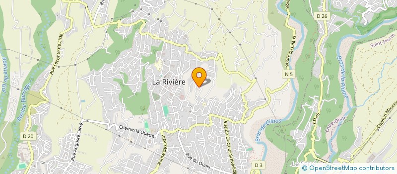 localisation de l'entreprise MONSIEUR JULIEN PAYET à SAINT-LOUIS