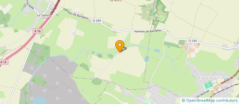 localisation de l'entreprise MONSIEUR JULIEN PECRIAUX  LEUBRINGHEN