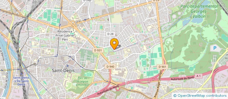 localisation de l'entreprise MONSIEUR JULIEN PEDROSA  SAINT-DENIS