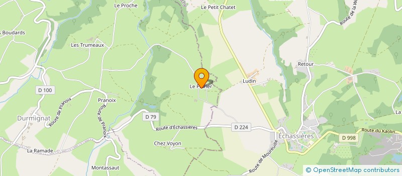 localisation de l'entreprise MONSIEUR JULIEN PEGAND  DURMIGNAT