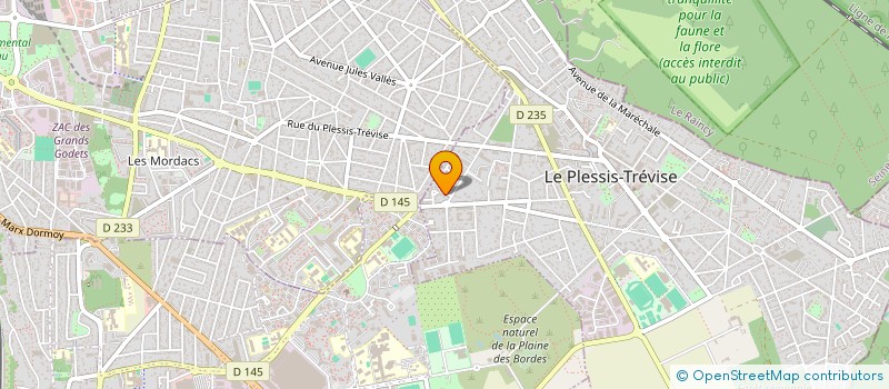 localisation de l'entreprise MONSIEUR JULIEN PEGHAIRE à PLESSIS TREVISE