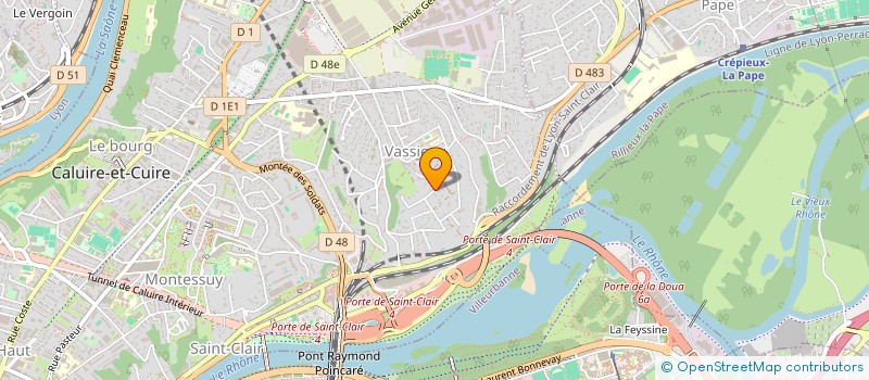 localisation de l'entreprise MONSIEUR JULIEN PELEGE à CALUIRE-ET-CUIRE