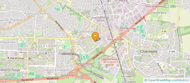 localisation de l'entreprise MONSIEUR JULIEN PELLEN  RENNES