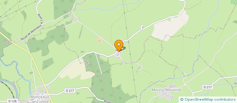 localisation de l'entreprise MONSIEUR JULIEN PELLINGHELLI  FONDETTES