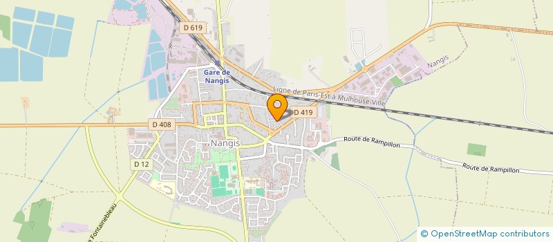 localisation de l'entreprise MONSIEUR JULIEN PELLOQUIN  NANGIS