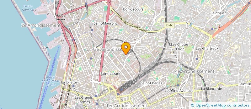 localisation de l'entreprise MONSIEUR JULIEN PELTIER à MARSEILLE