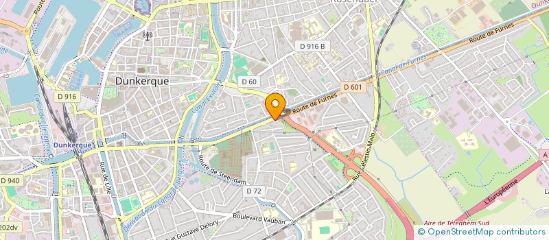 localisation de l'entreprise MONSIEUR JULIEN PENET  COUDEKERQUE-BRANCHE