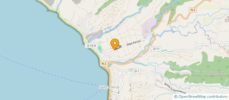 localisation de l'entreprise MONSIEUR JULIEN PERASTE  SAINT-PIERRE