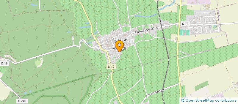 localisation de l'entreprise MONSIEUR JULIEN PERCHAT  VANDIERES