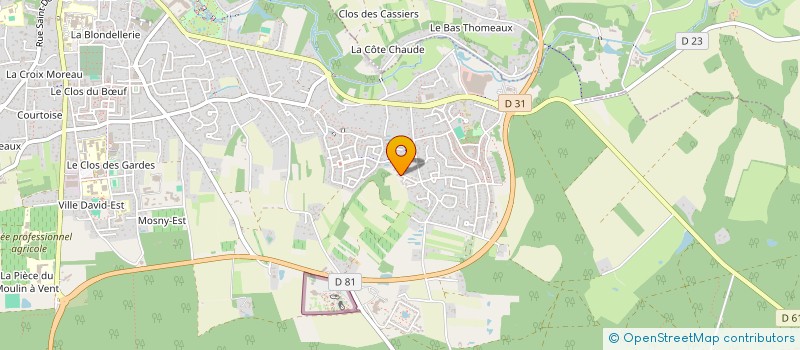 localisation de l'entreprise MONSIEUR JULIEN PEREIRA  AMBOISE