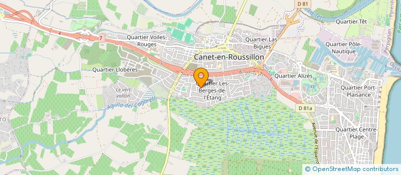 localisation de l'entreprise MONSIEUR JULIEN PEREIRA DE ALMEIDA à CANET-EN-ROUSSILLON