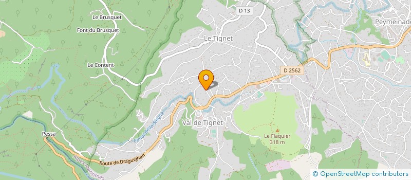 localisation de l'entreprise MONSIEUR JULIEN PEREZ à LE TIGNET