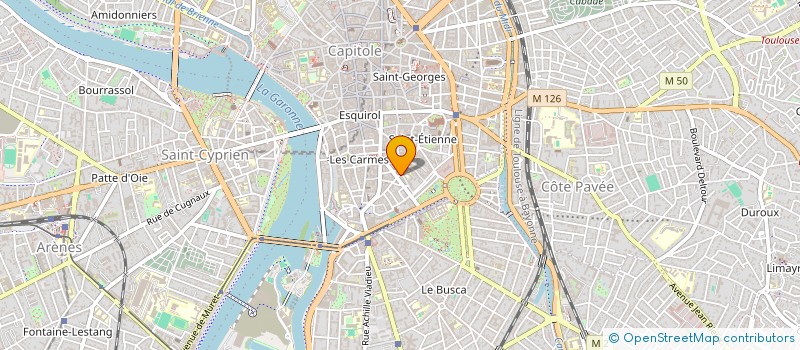 localisation de l'entreprise MONSIEUR JULIEN PEREZ à TOULOUSE