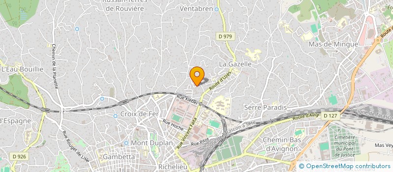 localisation de l'entreprise MONSIEUR JULIEN PEREZ  NIMES