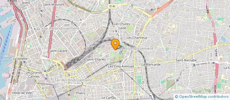 localisation de l'entreprise MONSIEUR JULIEN PEREZ  MARSEILLE