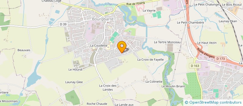 localisation de l'entreprise MONSIEUR JULIEN PEREZ  BOURGBARRE