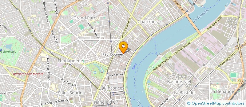 localisation de l'entreprise MONSIEUR JULIEN PERICAUD  BORDEAUX