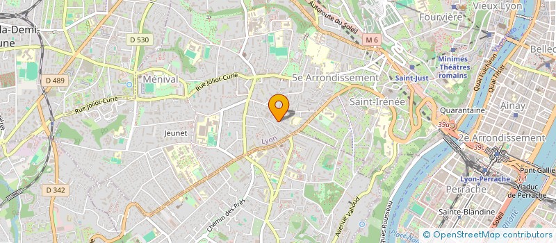 localisation de l'entreprise MONSIEUR JULIEN PERNOT à LYON