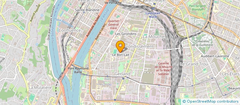 localisation de l'entreprise MONSIEUR JULIEN PERRET à LYON