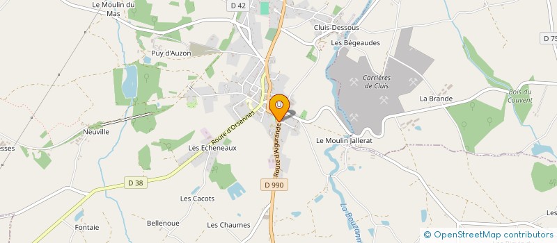 localisation de l'entreprise MONSIEUR JULIEN PERRIN à MAILLET