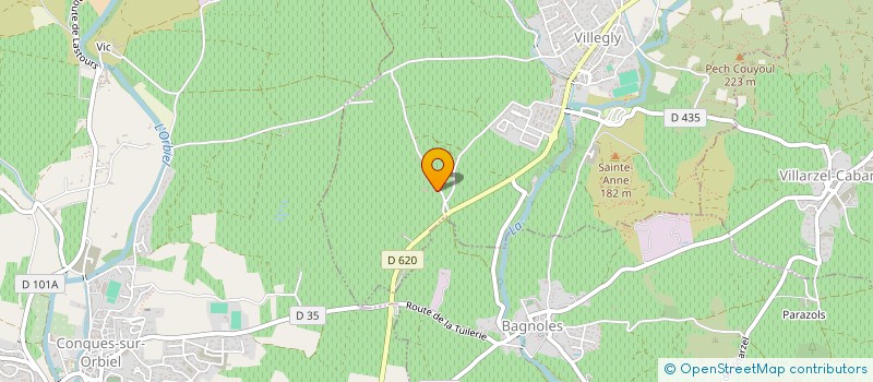 localisation de l'entreprise MONSIEUR JULIEN PERRIN  VILLEGLY