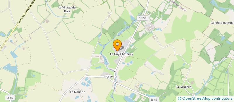 localisation de l'entreprise MONSIEUR JULIEN PERROCHEAU  SAINT-AVAUGOURD-DES-LANDES