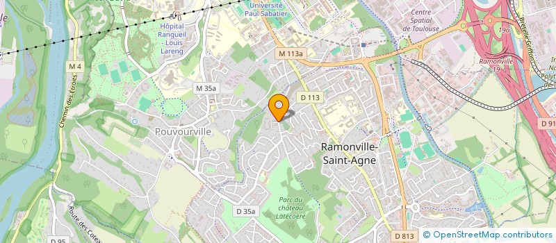 localisation de l'entreprise MONSIEUR JULIEN PETITPIERRE  RAMONVILLE-SAINT-AGNE