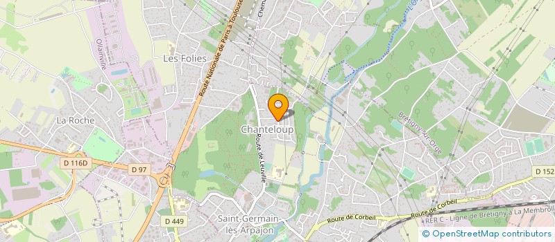 localisation de l'entreprise MONSIEUR JULIEN PETRE à SAINT-GERMAIN-LES-ARPAJON
