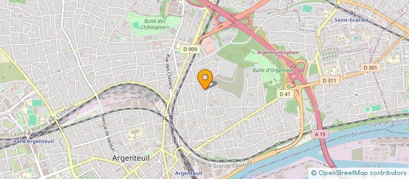 localisation de l'entreprise MONSIEUR JULIEN PETRON à ARGENTEUIL