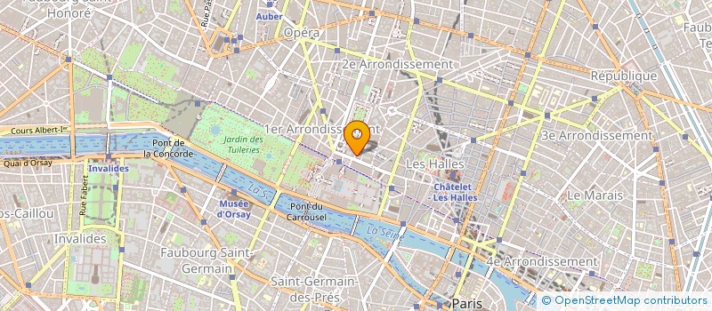 localisation de l'entreprise MONSIEUR JULIEN PETTEX-MUFFAT à PARIS