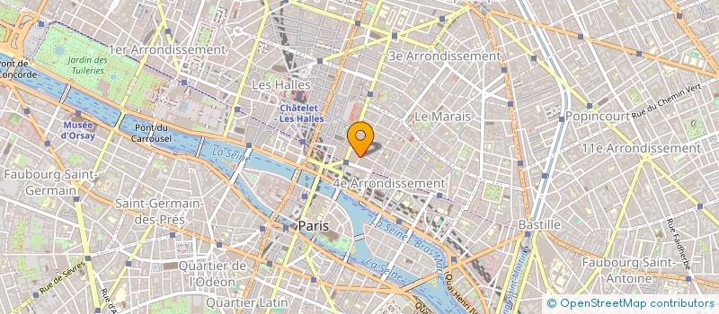 localisation de l'entreprise MONSIEUR JULIEN PEYRON  PARIS